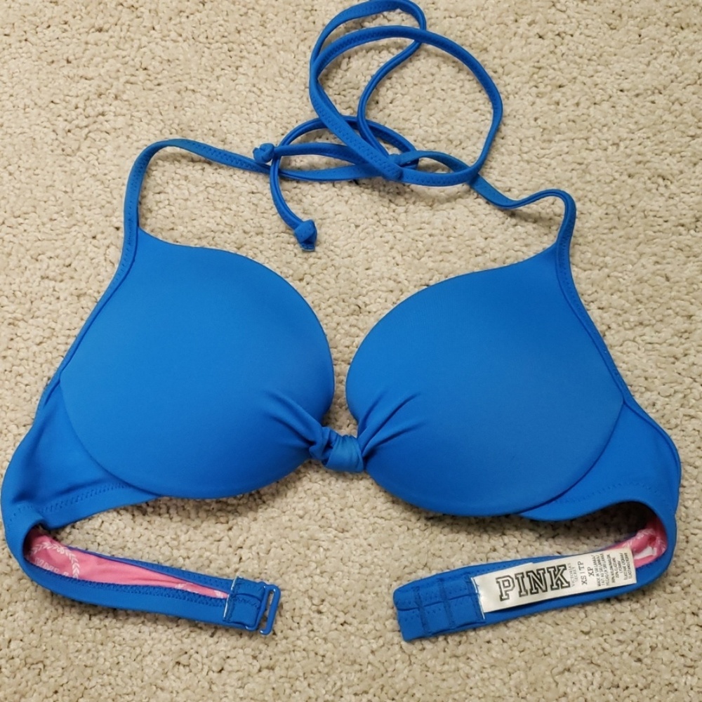PINK bathing suit top
